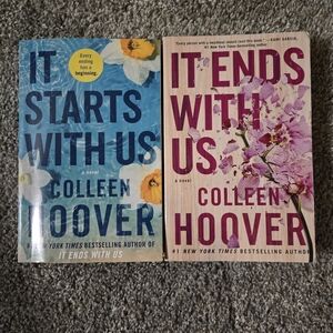 It Starts With Us & It Ends With Us - Colleen Hoover Book Set